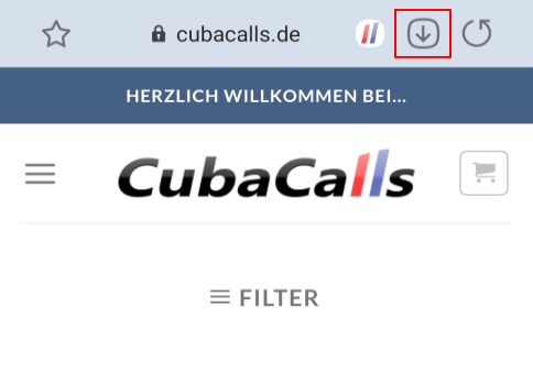 Cubacalls als App