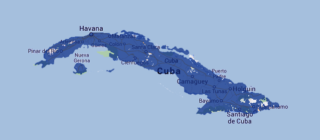 Handy Netzabdeckung in Cuba